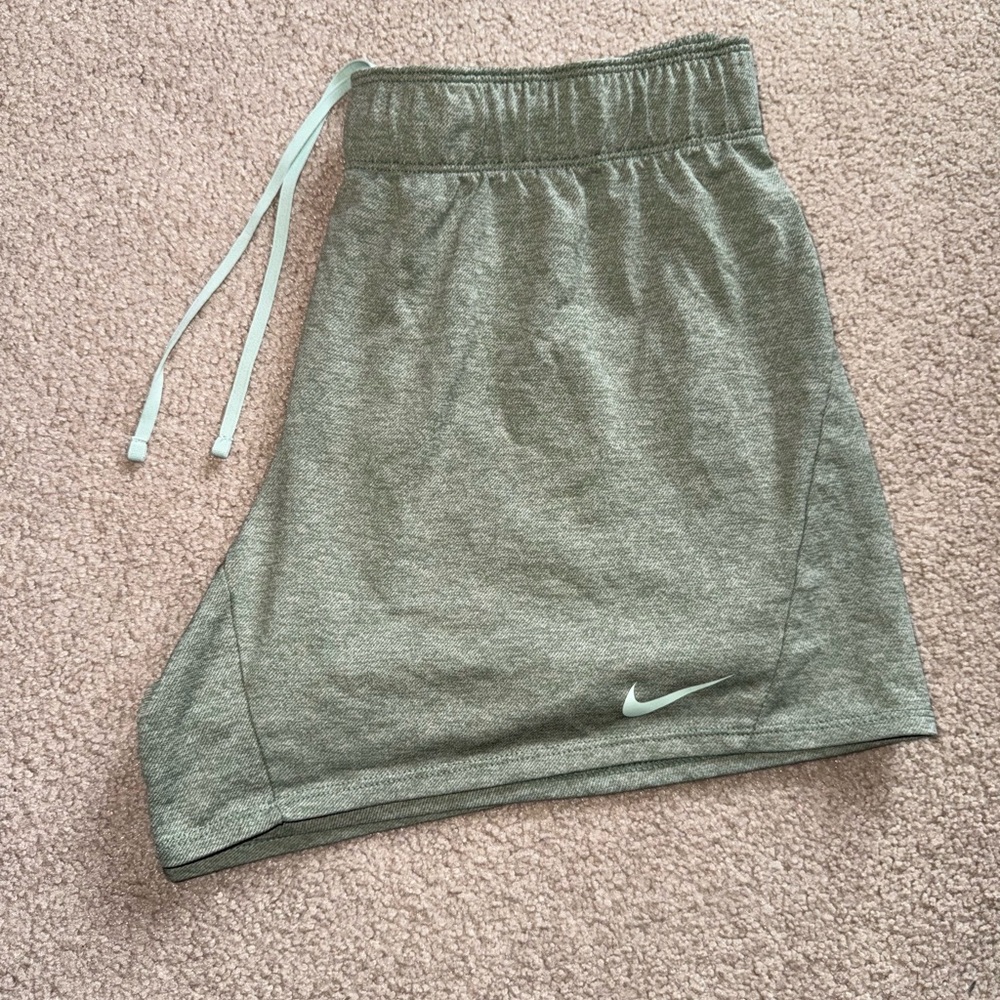 LIGHTLY USED: Women’s Nike Olive Green Athletic Short